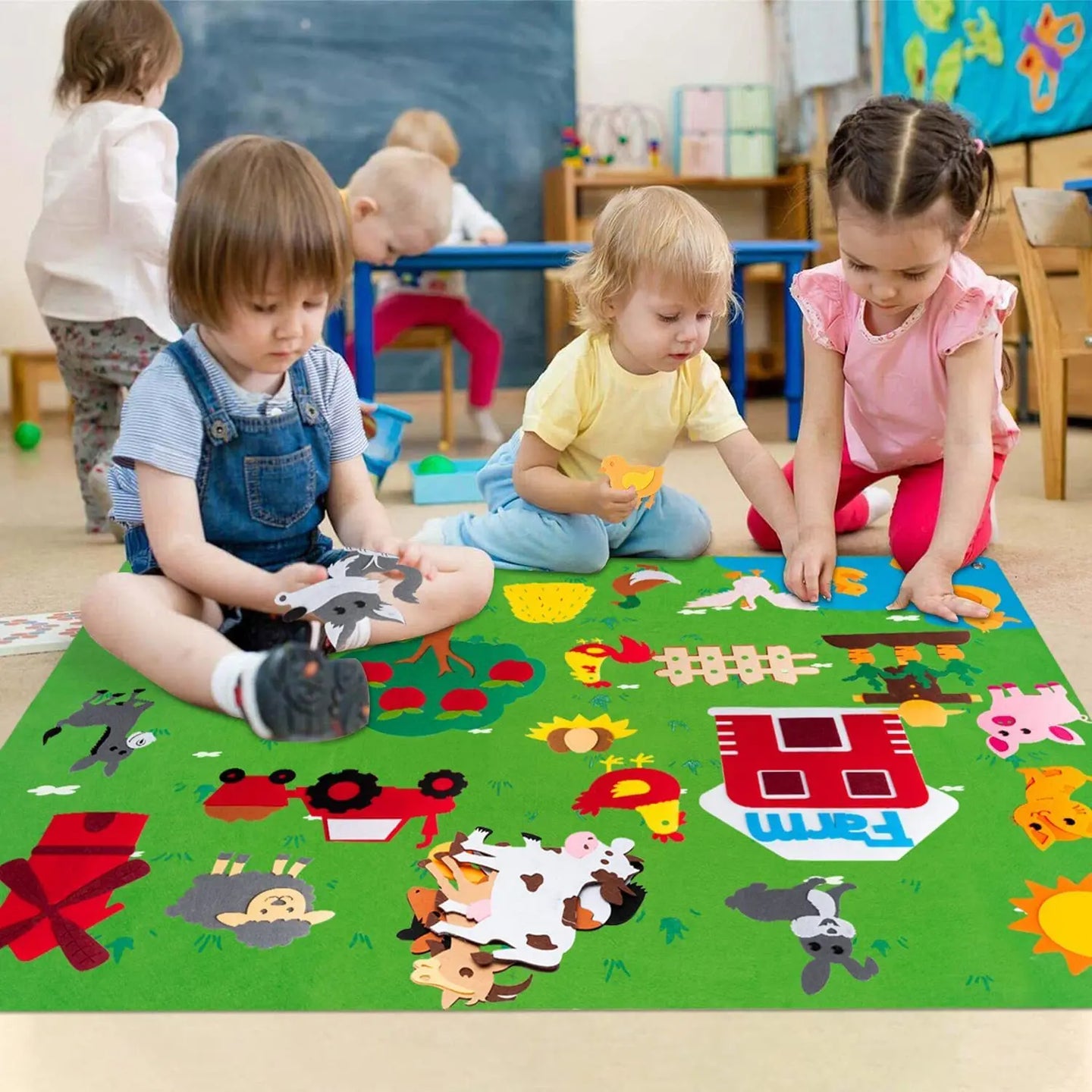 Tapis d'activités éducatif