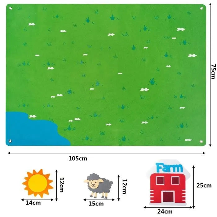 Tapis d'activités éducatif